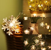 Kar Tanesi Led Işık – 10 Metre 100 Led - 5