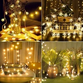 Kar Tanesi Led Işık – 10 Metre 100 Led - 2