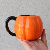 Bal Kabağı 3D Tasarım Kupa Bardak thumbnail 2