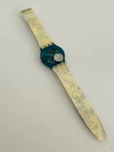Swatch Perroquet 35mm Silikon Kordon 1992 Vintage Kol Saati (S-009) thumbnail 8