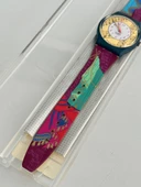 Swatch Palco 35mm Silikon Kordon 1992 Vintage Kol Saati (S-002) thumbnail 7