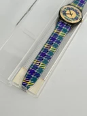 Swatch Tailleur 35mm Silikon Kordon 1992 Vintage Kol Saati (S-006) thumbnail 7