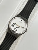 Swatch High Beam 35mm Silikon Kordon 1992 Vintage Kol Saati (S-012) - 4