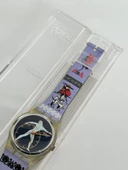 Swatch Discobolus 35mm Silikon Kordon 1992 Vintage Kol Saati (S-005) - 6