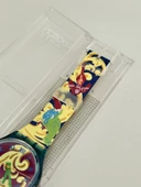 Swatch Perroquet 35mm Silikon Kordon 1992 Vintage Kol Saati (S-009) thumbnail 6