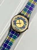 Swatch Tailleur 35mm Silikon Kordon 1992 Vintage Kol Saati (S-006) thumbnail 5