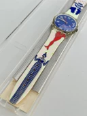Swatch Gruau 35mm Silikon Kordon 1992 Vintage Kol Saati (S-013) - 6