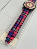 Swatch Tweed 35mm Silikon Kordon 1992 Vintage Kol Saati (S-014) - 6