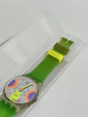 Swatch Stream 35mm Silikon Kordon 1992 Vintage Kol Saati (S-021) thumbnail 5