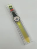 Swatch High Pressure 35mm Silikon Kordon 1992 Vintage Kol Saati (S-022) thumbnail 2