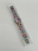 Swatch Mogador 35mm Deri Kordon 1992 Vintage Kol Saati (S-023) thumbnail 2