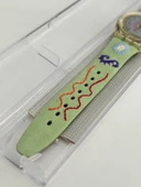 Swatch Cuzco 35mm Deri Kordon 1992 Vintage Kol Saati (S-026) thumbnail 6