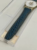 Swatch Delave 35mm Deri Kordon 1992 Vintage Kol Saati (S-028) thumbnail 6