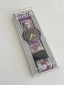 Swatch Pop Lancelot 46,5mm Lastik Kordon 1992 Vintage Kol Saati (S-036) - 2