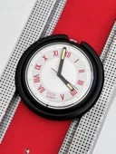 Swatch Pop Tibet 46,5mm Deri Kordon 1992 Vintage Kol Saati (S-032) thumbnail 3