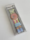 Swatch Pop Coralla 46,5mm Lastik Kordon 1992 Vintage Kol Saati (S-039) thumbnail 2