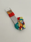 Swatch Pop Milano 46,5mm Lastik Kordon 1992 Vintage Kol Saati (S-043) - 6