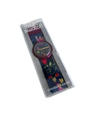 Swatch Pop Alice 46,5mm Lastik Kordon 1992 Vintage Kol Saati (S-040) - 1