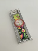 Swatch Pop Micro Garden 46,5mm Lastik Kordon 1992 Vintage Kol Saati (S-049) - 2