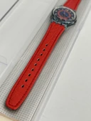 Swatch Gin Rosa 26mm Deri Kordon 1992 Vintage Kol Saati (S-060) - 6