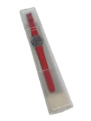 Swatch Gin Rosa 26mm Deri Kordon 1992 Vintage Kol Saati (S-060) - 1