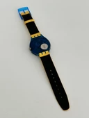 Swatch Scuba Divine 40mm Deri Kordon 1992 Vintage Kol Saati (S-054) - 7