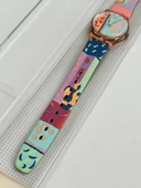 Swatch Essaouira 26mm Deri Kordon 1992 Vintage Kol Saati (S-065) thumbnail 6