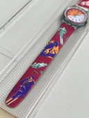 Swatch Ski Slope 26mm Silikon Kordon 1992 Vintage Kol Saati (S-063) - 6
