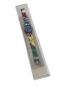 Swatch Exotica 26mm Silikon Kordon 1992 Vintage Kol Saati (S-064) - 1