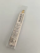 Swatch Vinci's Twist 26mm Silikon Kordon 1992 Vintage Kol Saati (S-061) thumbnail 3