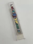 Swatch Exotica 26mm Silikon Kordon 1992 Vintage Kol Saati (S-064) - 2