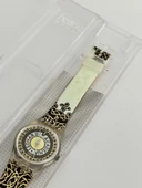 Swatch Vinci's Twist 26mm Silikon Kordon 1992 Vintage Kol Saati (S-061) thumbnail 5