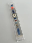Swatch Red Cloud 26mm Silikon Kordon 1992 Vintage Kol Saati (S-066) thumbnail 2