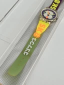 Swatch Snow Collage 26mm Silikon Kordon 1992 Vintage Kol Saati (S-069) - 6