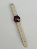 Swatch Fleur De Lyss 26mm Silikon Kordon 1992 Vintage Kol Saati (S-067) - 7