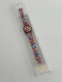 Swatch Fleur De Lyss 26mm Silikon Kordon 1992 Vintage Kol Saati (S-067) - 2