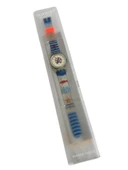 Swatch Red Cloud 26mm Silikon Kordon 1992 Vintage Kol Saati (S-066) thumbnail 1