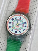 Swatch High Heel 26mm Silikon Kordon 1992 Vintage Kol Saati (S-068) - 4
