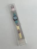 Swatch Compass 26mm Silikon Kordon 1992 Vintage Kol Saati (S-070) thumbnail 2