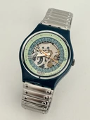 Swatch Steel Lite 35mm Çelik Kordon 1992 Vintage Kol Saati (S-074) - 7