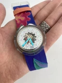 Swatch Pop Veruschka 46,5mm Deri Kordon 1992 Vintage Kol Saati thumbnail 2