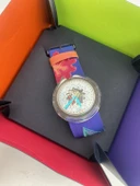 Swatch Pop Veruschka 46,5mm Deri Kordon 1992 Vintage Kol Saati thumbnail 7