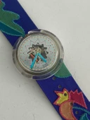 Swatch Pop Veruschka 46,5mm Deri Kordon 1992 Vintage Kol Saati thumbnail 3