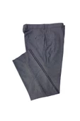 REGULAR KALIP DESENLİ POLİ VİSKON MEVSİMLİK KUMAŞ PANTOLON - 2