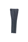 REGULAR KALIP DESENLİ POLİ VİSKON MEVSİMLİK KUMAŞ PANTOLON - 1