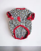 Animal Leo Print Sweat Red Sweat Köpek Kazağı Köpek Poları - 7