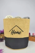 Digithome Hasır Çok Amaçlı Düzenleyici Organizer Yuvarlak Saksılık Siyah - CLY-J1023 C1-1-121 - 1