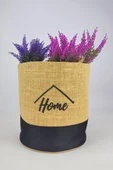 Digithome Hasır Çok Amaçlı Düzenleyici Organizer Mini Yuvarlak Saksılık Siyah - CLY-J1025 C1-1-121 - 3
