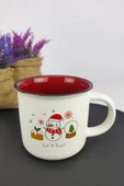 Digithome New Year Porselen Yılbaşı Kupası 360 Cc Desen 7 – Thn10800 C1-1-18 - 2