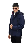 Erkek Spor Kapüşonlu Mont  M3306 BGL-ST03230 thumbnail 4